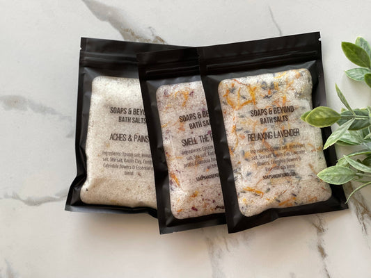 Relaxing Lavender Bath Salts 100% Natural