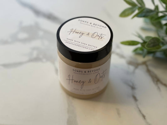 Honey & Oatmeal Emulsified Body Scrub